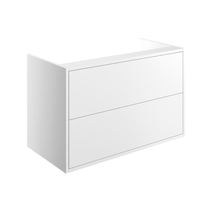 Bliss Mavone 2 Drawer Wall Hung Basin Unit (No Top) - Unbeatable Bathrooms