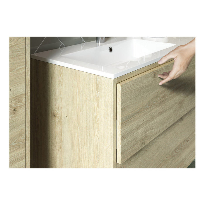 Bliss Mavone 2 Drawer Wall Hung Basin Unit (No Top) - Unbeatable Bathrooms