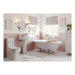 Bliss BLIS1921 Swiss Close Coupled Open Back WC & Soft Close Seat - Unbeatable Bathrooms