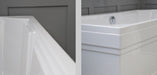 Carron Highgate 1800mm x 800mm Carronite Double Ended Bath - White - Unbeatable Bathrooms