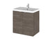 Hudson Reed Fusion 500/600mm Vanity Unit - Wall Hung 2 Door Unit with Basin - Unbeatable Bathrooms