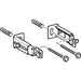 Geberit Duofix Foot Fastener Set on Rear Wall - Unbeatable Bathrooms