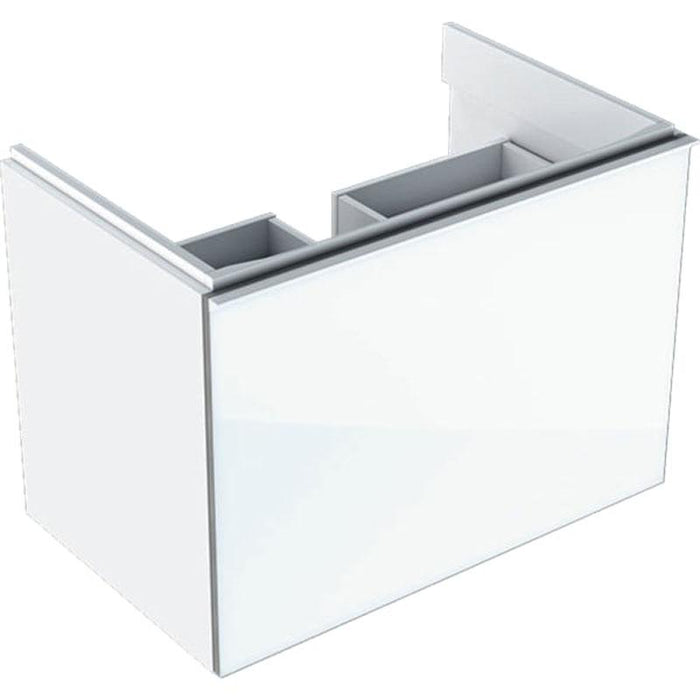 Geberit Acanto Cabinet 75cm for Washbasin, with One Drawer, One Internal Drawer and Trap - Unbeatable Bathrooms