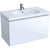 Geberit Acanto Cabinet 90cm for Washbasin, with One Drawer, One Internal Drawer and Trap Lava - Unbeatable Bathrooms