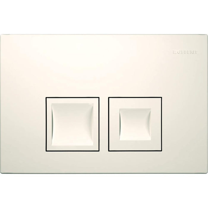 Geberit Delta50 Flush Plate for Dual Flush - Unbeatable Bathrooms