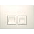 Geberit Delta50 Flush Plate for Dual Flush - Unbeatable Bathrooms