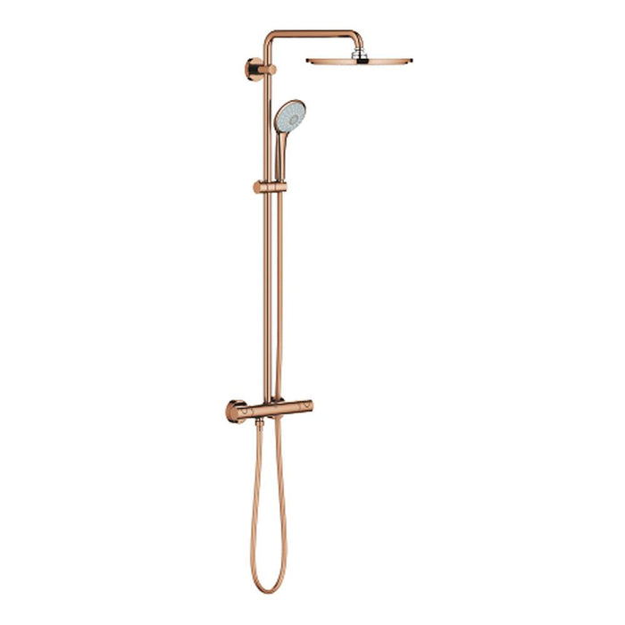 Grohe Euphoria System Extra Double Large Shower with Thermostatic Mixer for Wall Mounting - Unbeatable Bathrooms