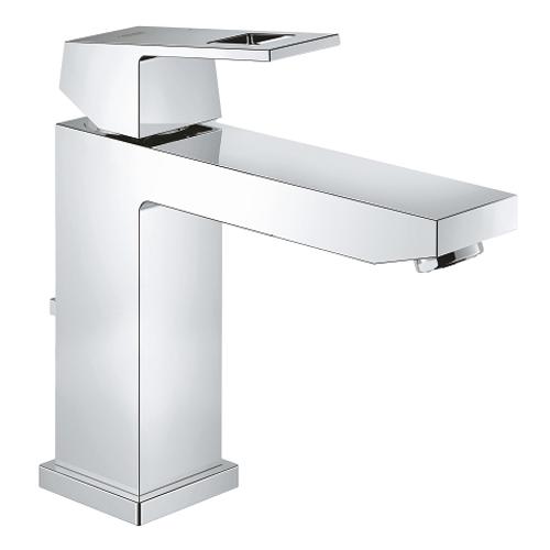 Grohe Eurocube 1/2 Inch Medium Size Basin Mixer with Medium High Spout - Unbeatable Bathrooms