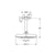 Grohe Tempesta 142mm Shower Head Set Ceiling with 1 Spray and Super-Insulated Water Guide Channels - Unbeatable Bathrooms