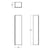 Ideal Standard Connect EQ 400mm Tall Column Unit with 1 Door - Unbeatable Bathrooms