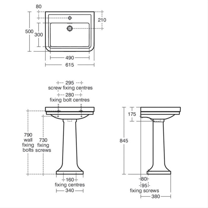 Ideal Standard Calla Washbasin - Unbeatable Bathrooms