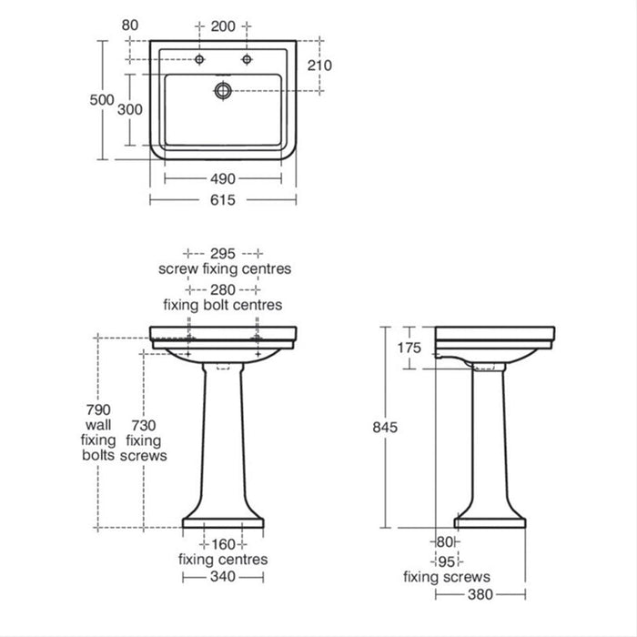 Ideal Standard Calla Washbasin - Unbeatable Bathrooms