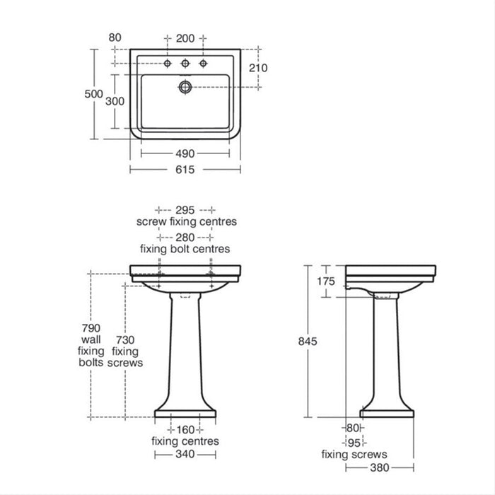 Ideal Standard Calla Washbasin - Unbeatable Bathrooms