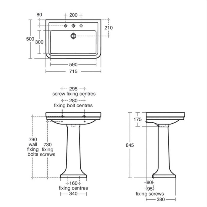 Ideal Standard Calla Washbasin - Unbeatable Bathrooms