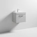 Nuie Athena 500mm Vanity Unit - Wall Hung 1 Drawer Unit with Basin - Unbeatable Bathrooms