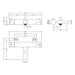 Nuie Binsey Wall Mounted Thermostatic Bath Shower Mixer - Unbeatable Bathrooms