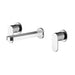 Nuie Binsey Wall Mounted 3TH Basin Mixer - Unbeatable Bathrooms