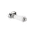 Nuie Ceramic Handle WC Lever - Unbeatable Bathrooms