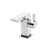 Nuie Bloc Mini Side Action Mono Basin Mixer & Waste - Unbeatable Bathrooms