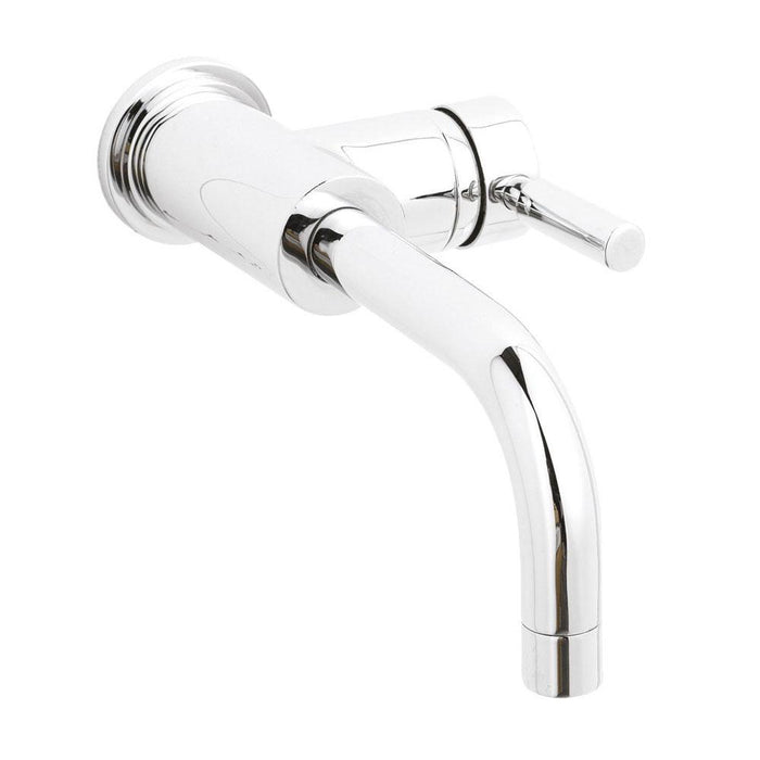 Hudson Reed Tec Lever Wall Mounted Basin Mixer - Unbeatable Bathrooms