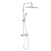 Roca Deck-T Shower Column with Rectangular Head - Unbeatable Bathrooms