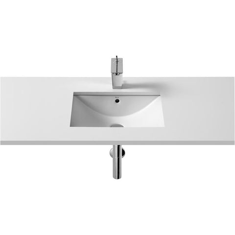 Roca Diverta 500mm 0TH Inset Basin - Unbeatable Bathrooms