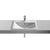 Roca Diverta 1TH Counter Inset Basin (Various Sizes) - Unbeatable Bathrooms