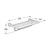 Roca Hotel's 2.0 Towel Rack 600mm - Unbeatable Bathrooms