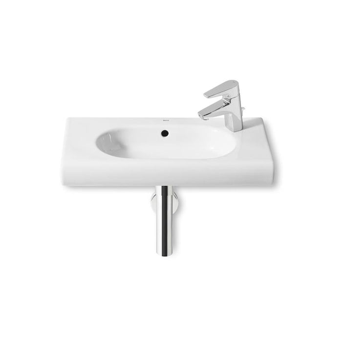 Roca Meridian-N 55/60cm 1TH Compact Wall Hung Basin - Unbeatable Bathrooms