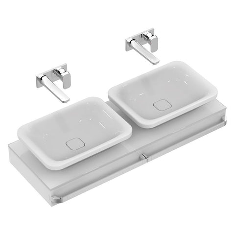 Sottini Turano 1200 Basin Shelf with Vessel Basin - Unbeatable Bathrooms