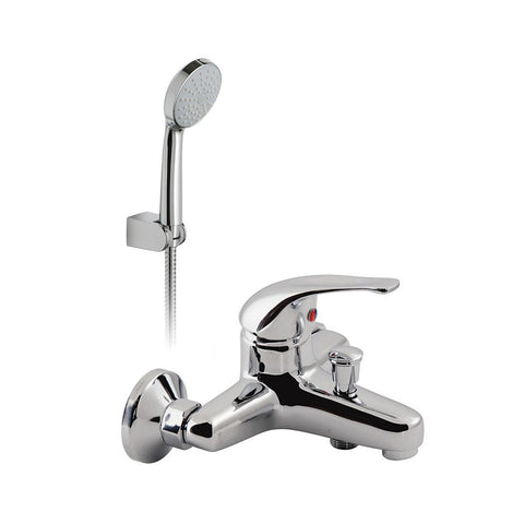 Bliss Matrix Wall Mounted Bath Shower Mixer + Shower Kit - Unbeatable Bathrooms