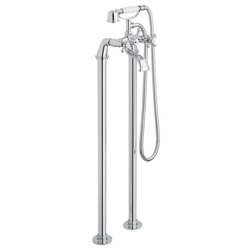 Bliss Victoriana Floor Standing Bath Shower Mixer - Unbeatable Bathrooms