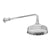 Bliss Axbridge 200mm Shower Head and Arm - Unbeatable Bathrooms