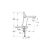 Vitra Memoria Single Lever Basin Mixer - Unbeatable Bathrooms